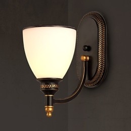 Lampada da parete in vetro stile nordico