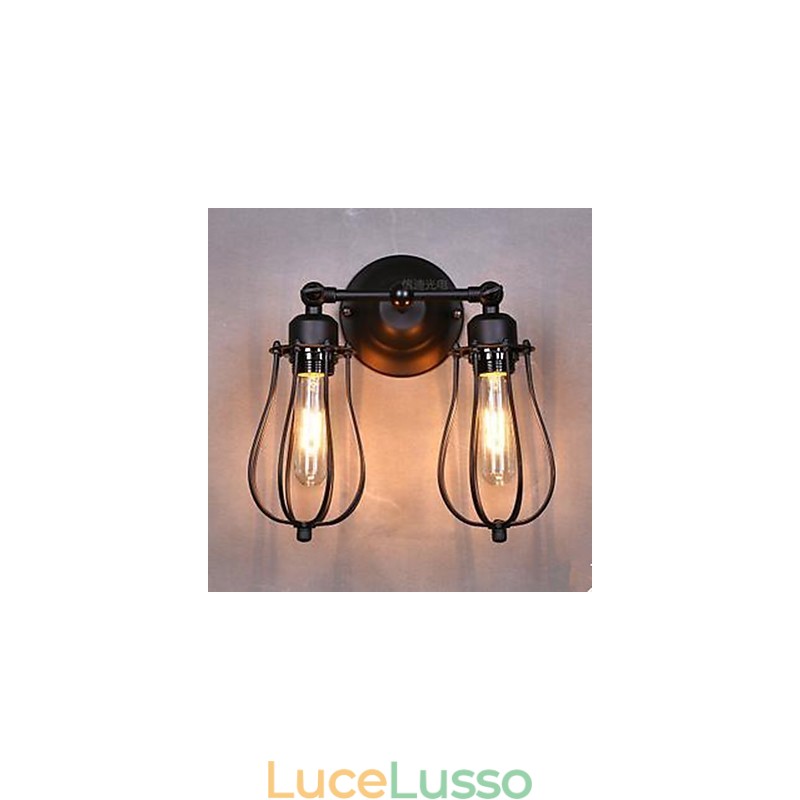Lampada da parete Township Double Grapefruit