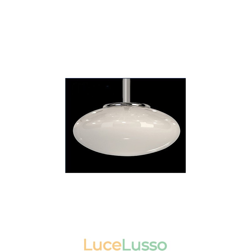ModernYestaurant Lampada Semplice Lampada a Sospensione Circolare in Vetro Stile Europeo