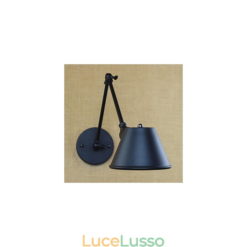 Applique da parete decorativa con braccio lungo per bar, caffetteria, personalità creativa, aria industriale, semplicemente decorata