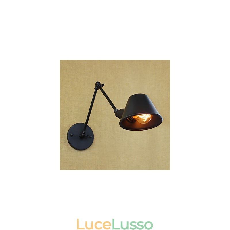 Applique da parete decorativa con braccio lungo per bar, caffetteria, personalità creativa, aria industriale, semplicemente decorata