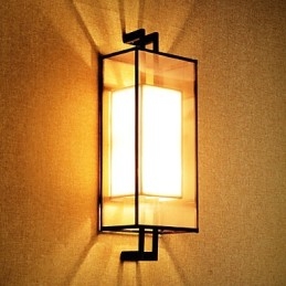 Lampada da parete in vetro nordico rustico retrò, applique da parete per camera da letto, applique da parete industriale vintage
