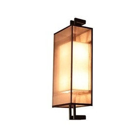 Lampada da parete in vetro nordico rustico retrò, applique da parete per camera da letto, applique da parete industriale vintage