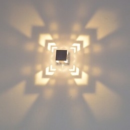 Applique da parete moderne contemporanee 6*6*7cm