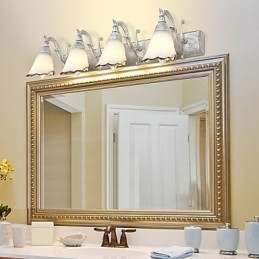Applique da parete Illuminazione per il bagno Lampade da lettura da parete Mini Style Rustic Lodge Metallo