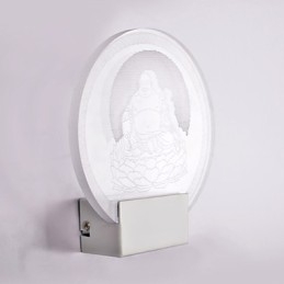 Lampada da parete in acrilico Lampada in PVC Chip luminoso Moderno contemporaneo Metallo