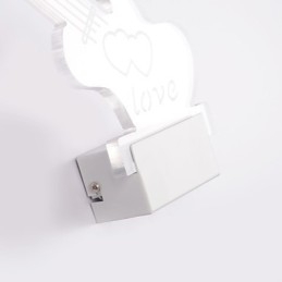 Lampada da parete in acrilico Lampada in PVC Luce moderna contemporanea Metallo