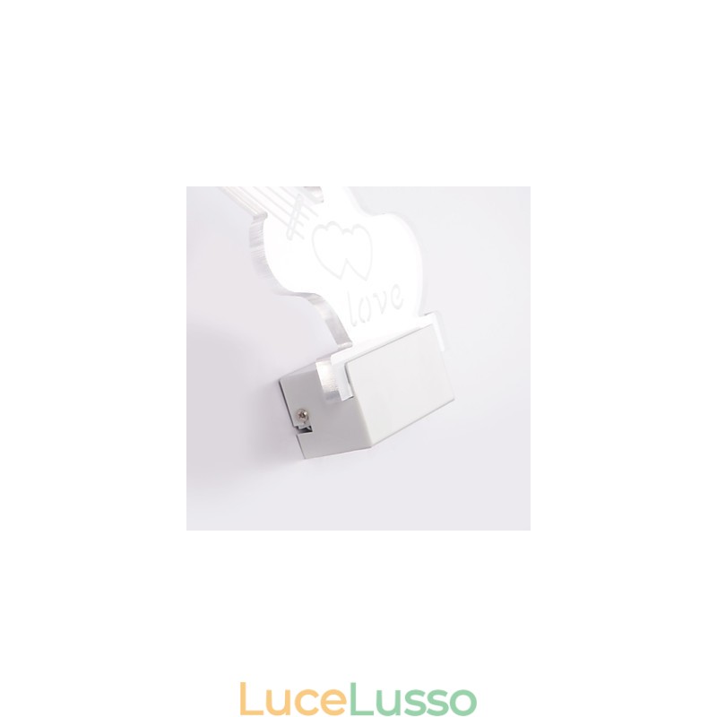 Lampada da parete in acrilico Lampada in PVC Luce moderna contemporanea Metallo