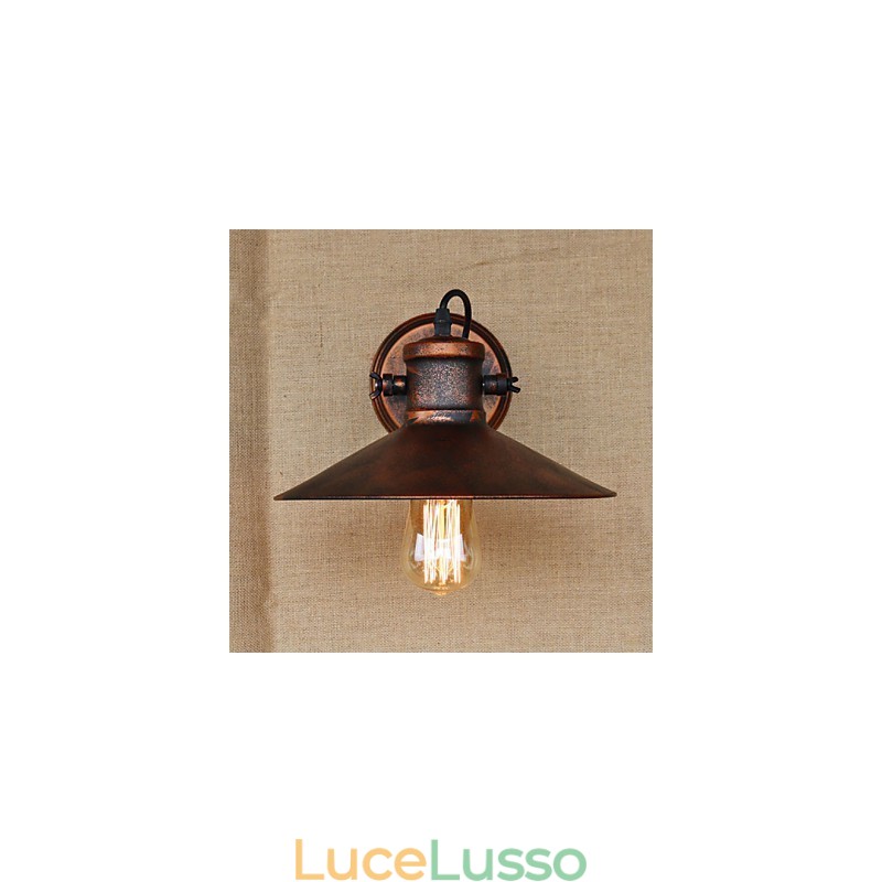Loft industriale magazzino creativo soggiorno balcone vento ferruginoso nostalgico retrò pastorale scala lampada da parete