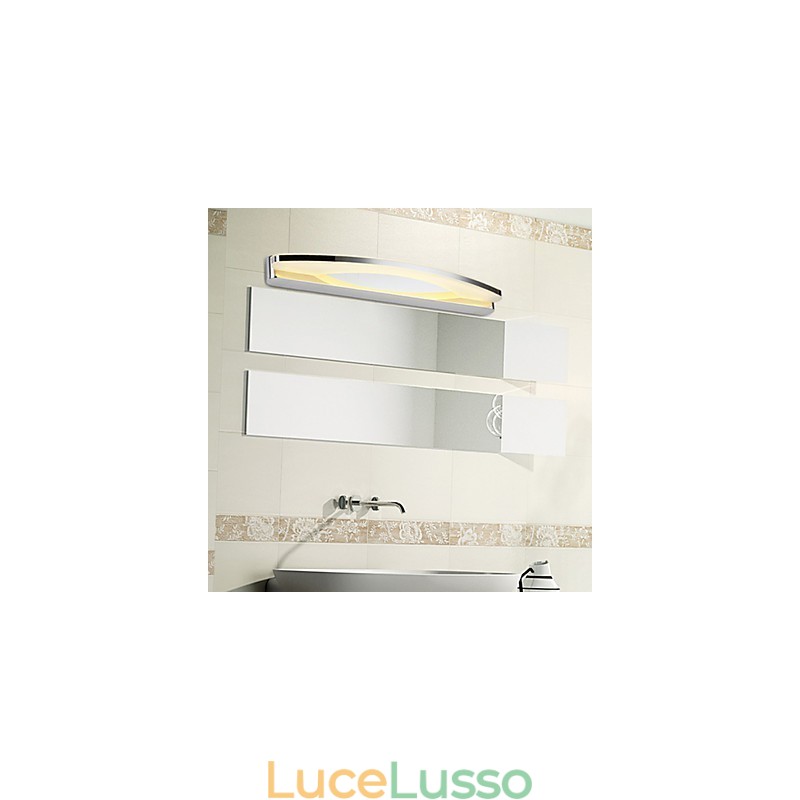 Illuminazione moderna per il bagno Applique da parete in metallo contemporanea