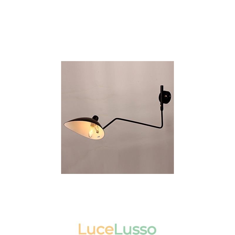 Loft americano campagna liberamente luci da parete vintage comodino lungo lavoro meccanico lampada da studio per interni