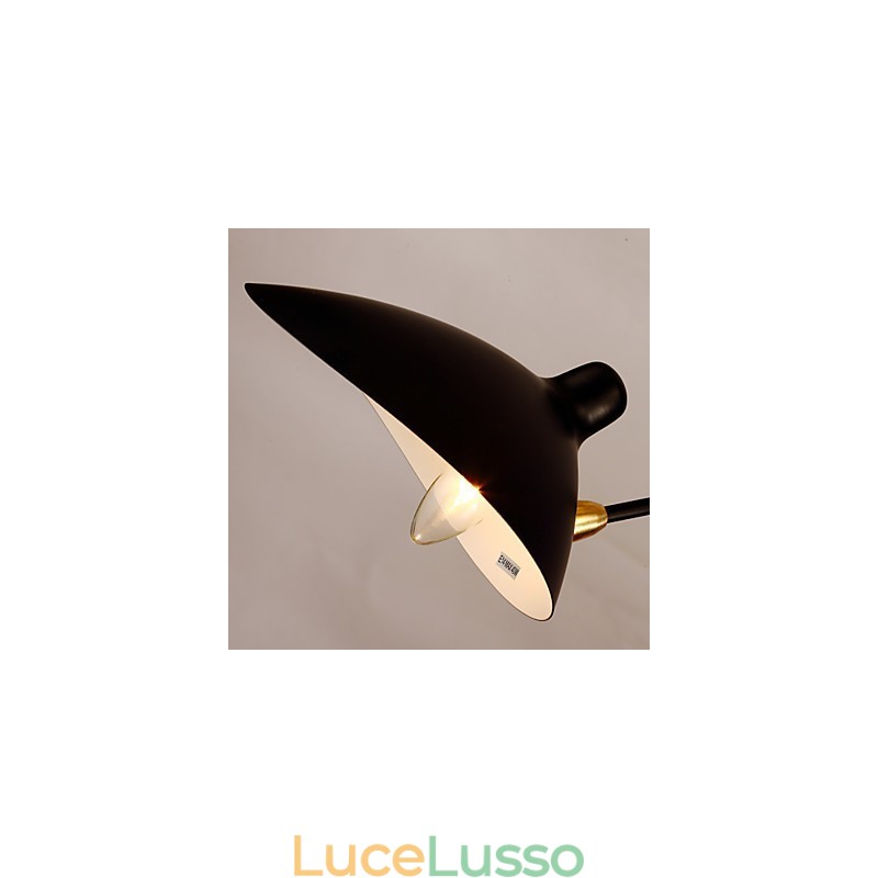 Loft americano campagna liberamente luci da parete vintage comodino lungo lavoro meccanico lampada da studio per interni