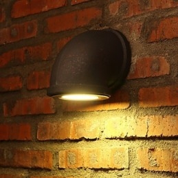 Loft creativo personalità retrò rurale tubo dell'acqua lampada da parete luci