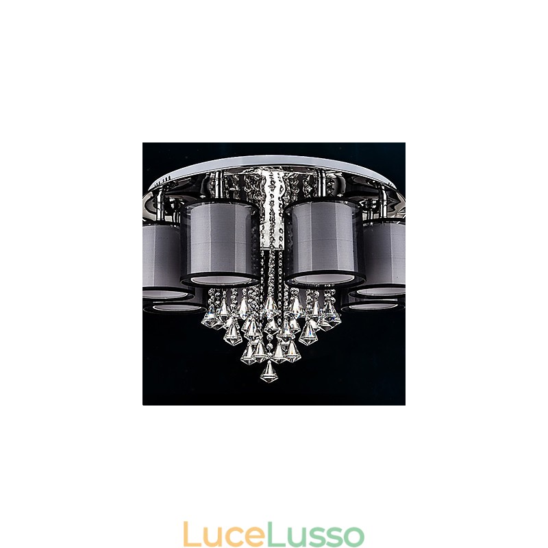 Lampade a sospensione in metallo contemporaneo