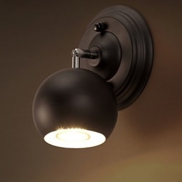 Lampada da parete in ferro battuto creativo Loft Restaurando le luci dei modi antichi