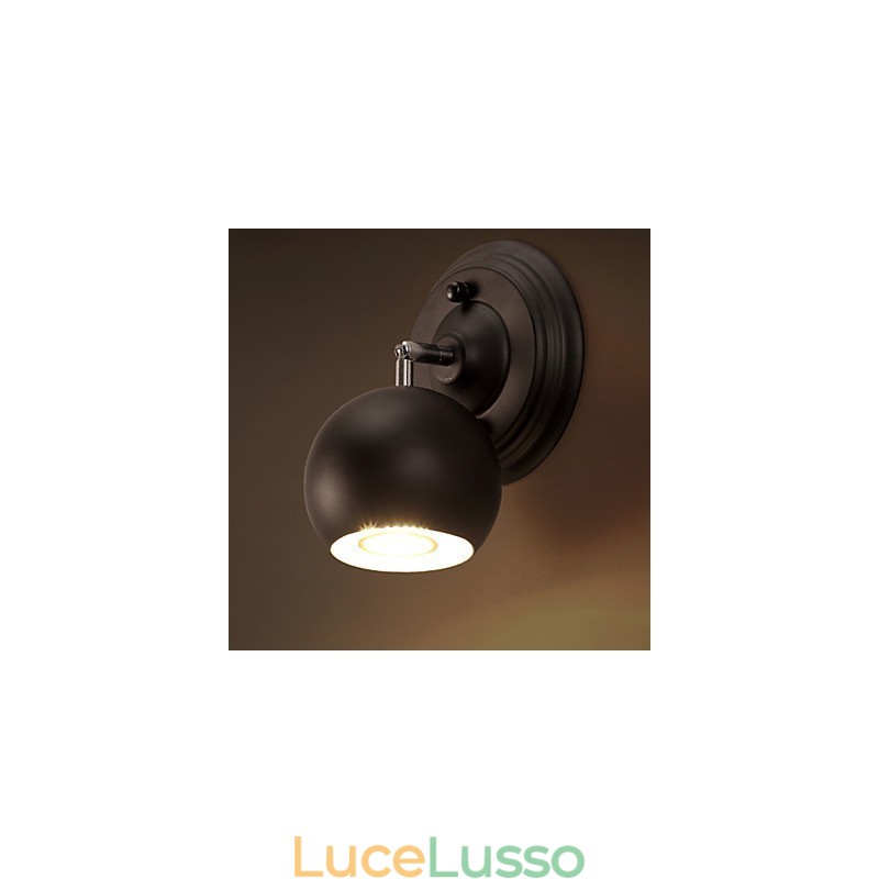 Lampada da parete in ferro battuto creativo Loft Restaurando le luci dei modi antichi