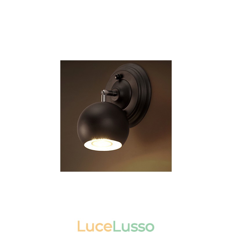 Lampada da parete in ferro battuto creativo Loft Restaurando le luci dei modi antichi