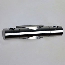 Applique moderna con luce diffusa, design fantascientifico