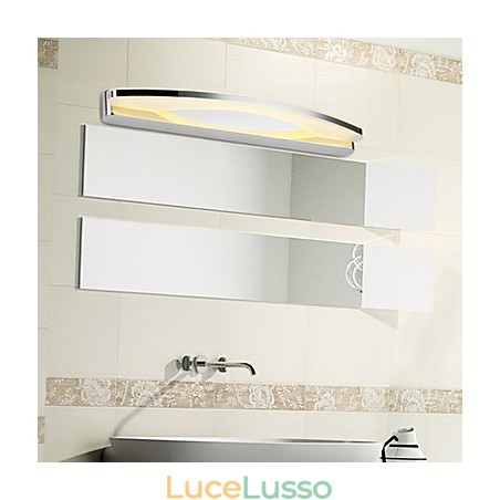 Illuminazione per il bagno Moderna e contemporanea Applique in metallo lunga 180 cm Illuminazione per il bagno Moderna e contemporanea Applique in metallo lunga 180 cm