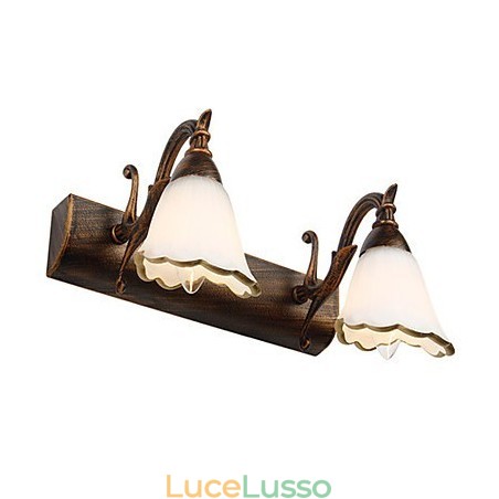 Applique da parete Illuminazione per il bagno Lampade da lettura da parete Mini Style Rustic Lodge Metallo Applique da parete Illuminazione per il bagno Lampade da lettura da parete Mini Style Rustic Lodge Metallo