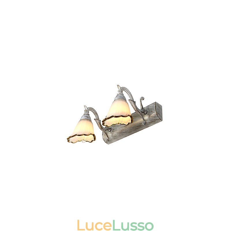 Applique da parete Illuminazione per il bagno Lampade da lettura da parete Mini Style Rustic Lodge Metallo