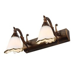 Applique da parete Illuminazione per il bagno Lampade da lettura da parete Mini Style Rustic Lodge Metallo