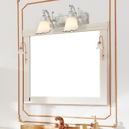 Applique da parete Illuminazione per il bagno Lampade da lettura da parete Mini Style Rustic Lodge Metallo