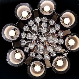 Lampade a sospensione in metallo contemporaneo