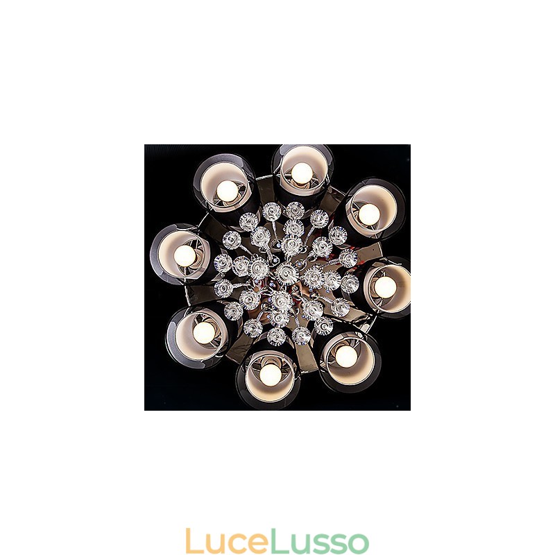 Lampade a sospensione in metallo contemporaneo