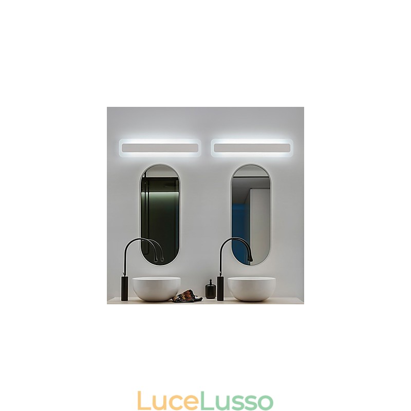Applique da parete Illuminazione per il bagno Moderno Contemporaneo PVC