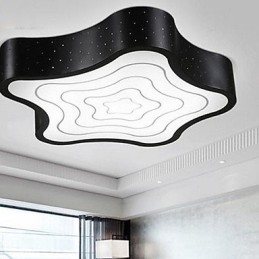 Le stelle marine geometriche moderne, creative, contratte e contemporanee assorbono la luce della cupola