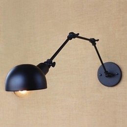 Personalità Braccio lungo Angolo regolabile Bar Tre lampade retrò soggiorno illuminazione decorativa applique da parete