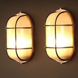 Personalità creativa sta ripristinando i modi antichi Lampada da parete in vetro Luci