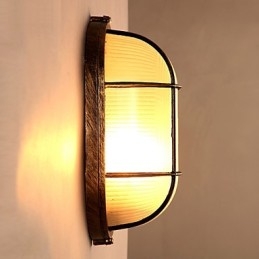Personalità creativa sta ripristinando i modi antichi Lampada da parete in vetro Luci