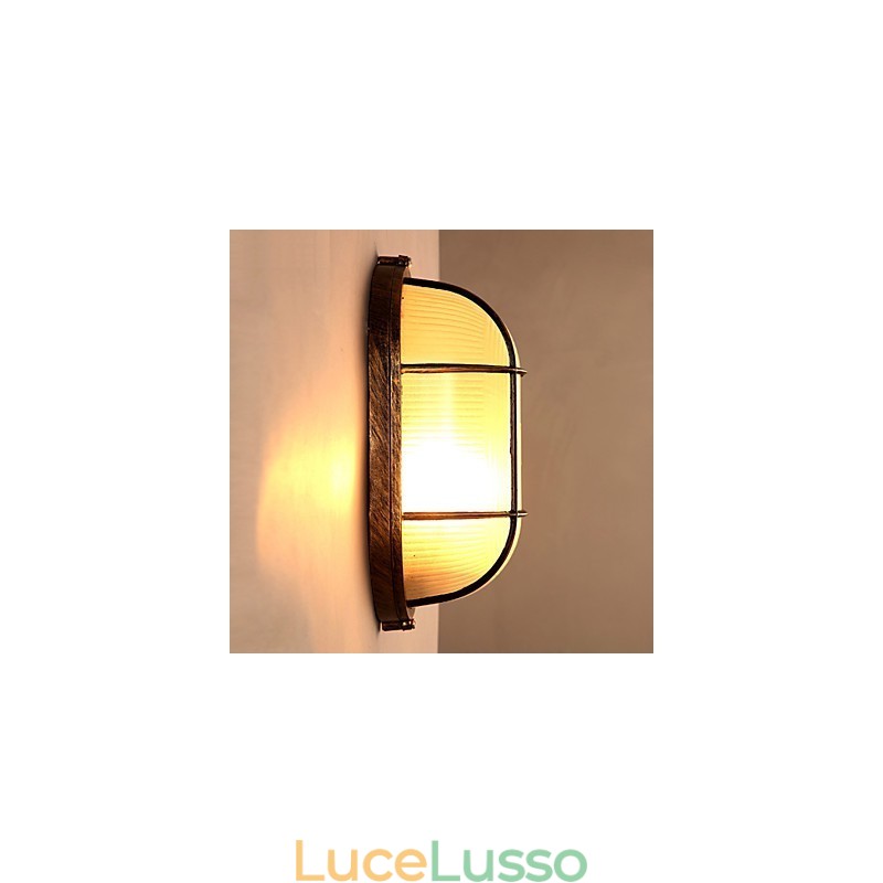 Personalità creativa sta ripristinando i modi antichi Lampada da parete in vetro Luci