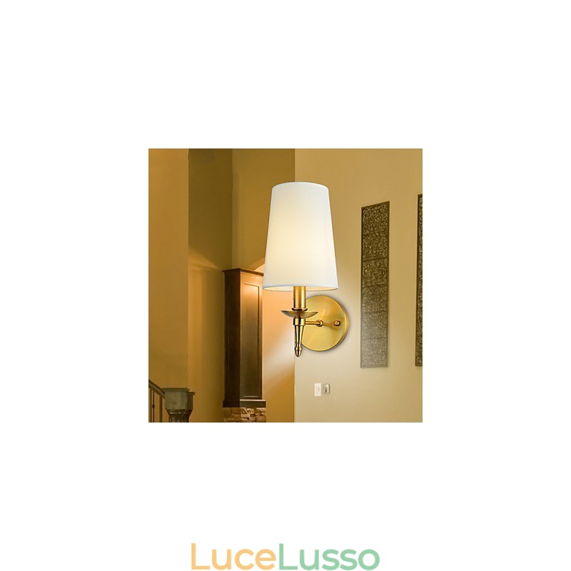 Moderne lampade da parete in metallo, semplici lampade da parete per cucina, bar, caffetteria, corridoio, balcone