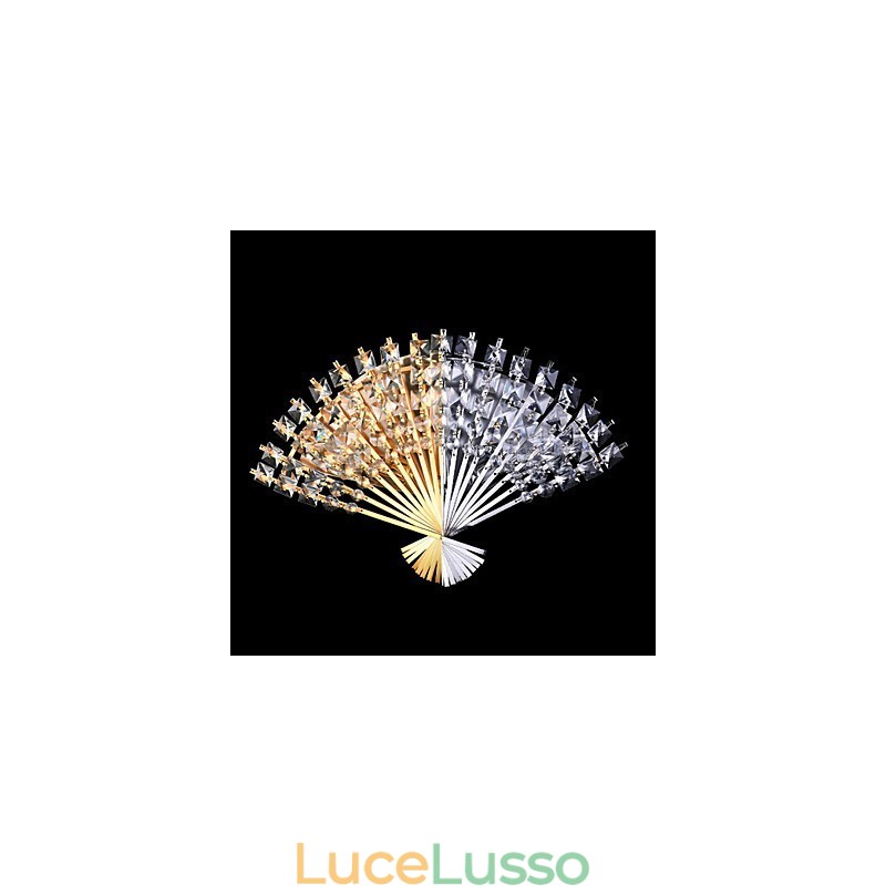 San Valentino La decorazione da parete del ventilatore Regali Lampada da parete in cristallo contemporanea e contratta