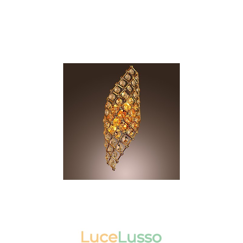 Personalità e lusso creativo Lampada di cristallo retrò K9 americana