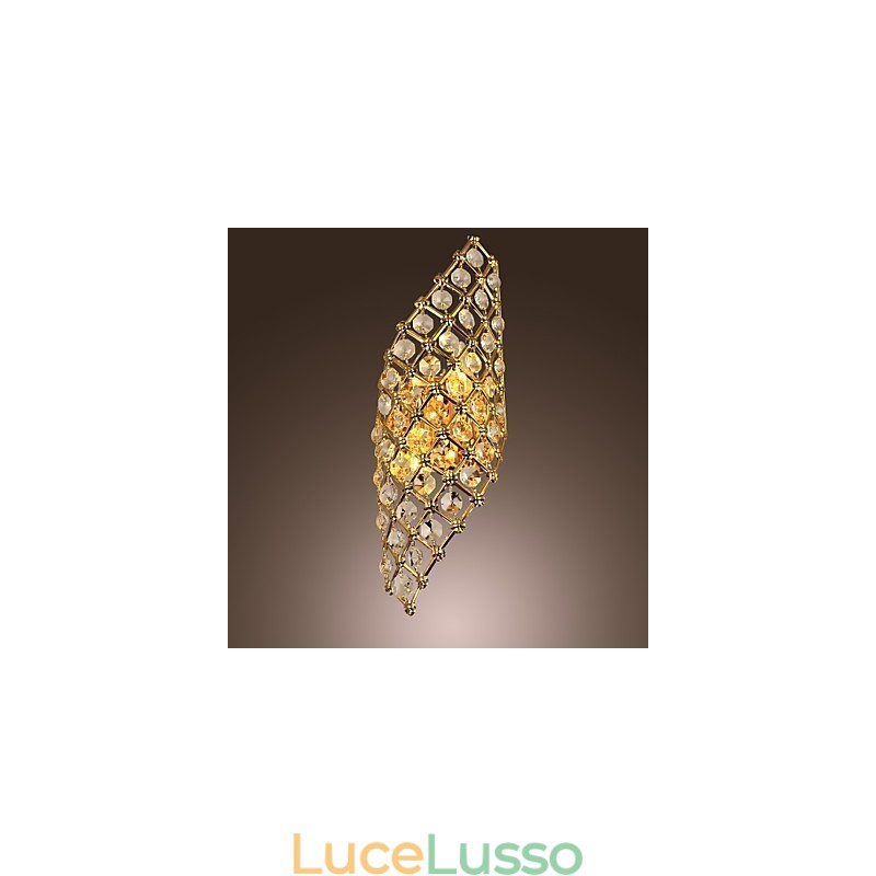 Personalità e lusso creativo Lampada di cristallo retrò K9 americana