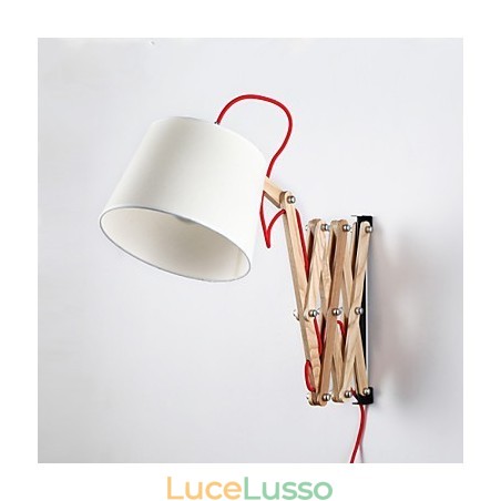 Applique da parete Luci da lettura Mini Style Tradizionale Classico Legno Bambù Applique da parete Luci da lettura Mini Style Tradizionale Classico Legno Bambù