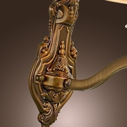 Applique da parete tradizionale classica in metallo