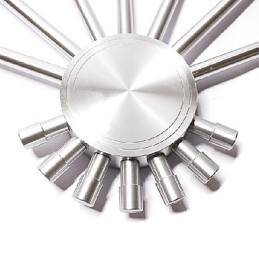 Applique moderna con design a luce diffusa a 7 direzioni, luce a ventaglio