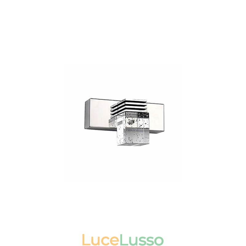 Applique da parete Illuminazione per il bagno Wall Washer Cristallo Mini Stile Moderno Contemporaneo Metallo