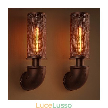 Ripristinare i modi antichi in ferro battuto Loft creativo lampada da parete luci Ripristinare i modi antichi in ferro battuto Loft creativo lampada da parete luci