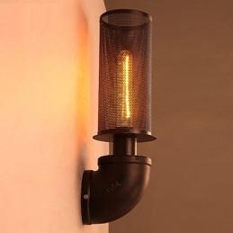 Ripristinare i modi antichi in ferro battuto Loft creativo lampada da parete luci