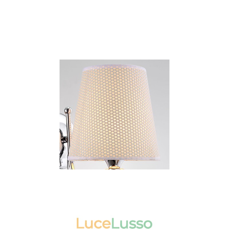 Lampada da parete in cristallo creativa contemporanea e contrattuale in stile europeo