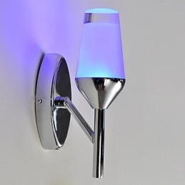Applique da parete moderna contemporanea lampada da vino in metallo