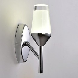 Applique da parete moderna contemporanea lampada da vino in metallo