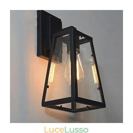 Lampada da parete retrò di qualità del corridoio dell'industria eolica Lampada da parete in ferro con Lampada da parete retrò di qualità del corridoio dell'industria eolica Lampada da parete in ferro con