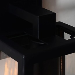 Lampada da parete retrò di qualità del corridoio dell'industria eolica Lampada da parete in ferro con